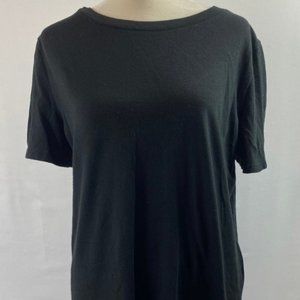 VS PINK Black Sleep Shirt Size Lg